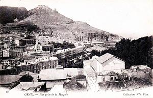 ORAN - VUE PRISE DE LA MOSQUEE